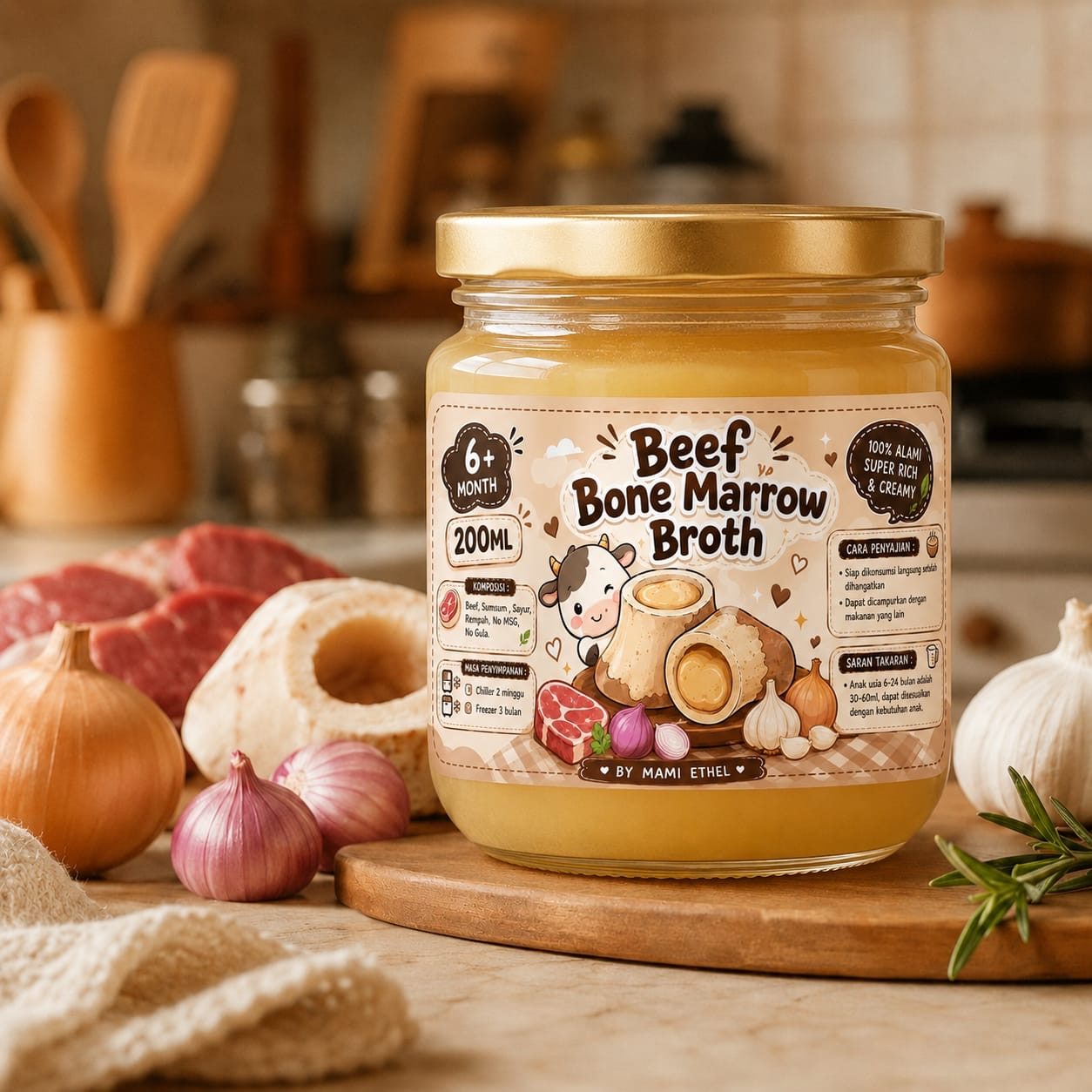 Beef Bone Marrow Broth